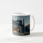 Garage Tech Upgrade mug Kaffeetasse (VorderseiteRechts)