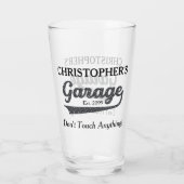 Garage Touch nichts Bierpint-Brille Glas (Rückseite)