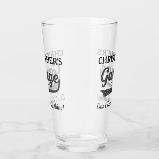 Garage Touch nichts Bierpint-Brille Glas (Rechts)