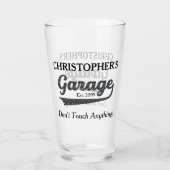 Garage Touch nichts Bierpint-Brille Glas (Vorderseite)