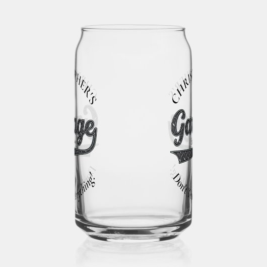 Garage Touch nichts Trinkbehälters Dosenglas (Links)