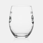 Garage Touch nichts Trinkbehälters Weinglas Ohne Stiel (Rechts)