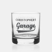 Garage Touch nichts Trinkbehälters Whiskyglas (Rückseite)