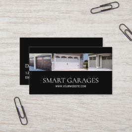 Garage Türen Installation & Services Business Card Visitenkarte