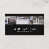 Garage Türen Installation & Services Business Card Visitenkarte (Vorderseite)