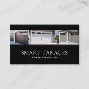 Garage Türen Installation & Services Business Card Visitenkarte