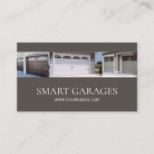 Garage Türen Installation & Services Business Card Visitenkarte (Vorderseite)