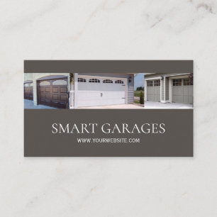 Garage Türen Installation & Services Business Card Visitenkarte