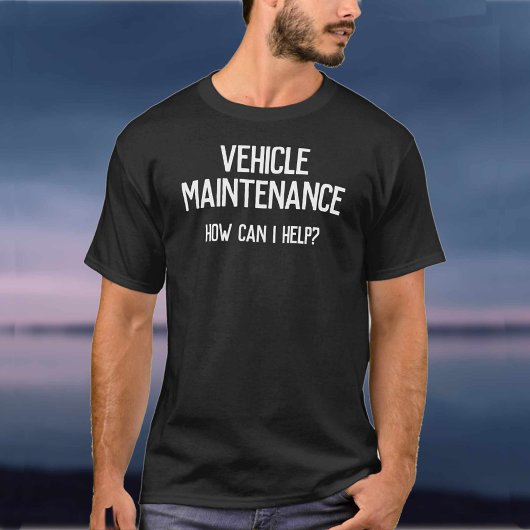 Garage Vehicle Maintenance Company T-Shirt