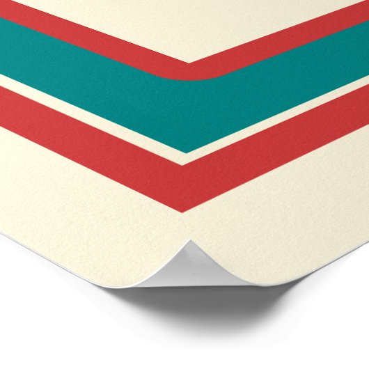 Garage Verkauf Plakat Retro Vintag (Ecke)