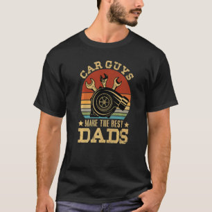 Garage Vintage Auto-Tüftler Sind Die Besten Väter T-Shirt