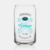 Garage Wrenches Trinkbehälter Beer Dosenglas (Rückseite)