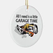 GARAGE-ZEIT KERAMIKORNAMENT (Rechts)