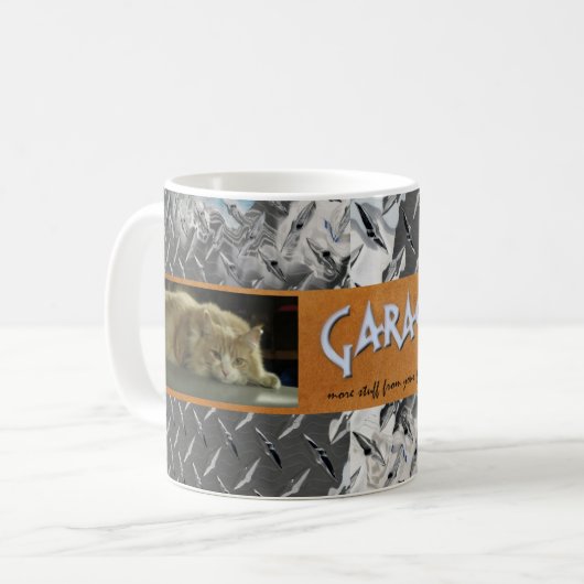 garagecat Tasse (Vorderseite Links)