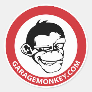 GarageMonkey Aufkleber