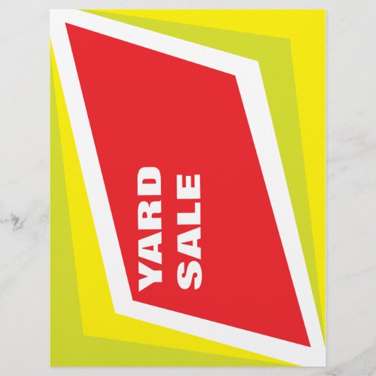 Garagenflohmarkt Flyer (Vorne)