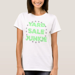 Garagenflohmarkt-Junkie-Pastell-T-Shirt T-Shirt