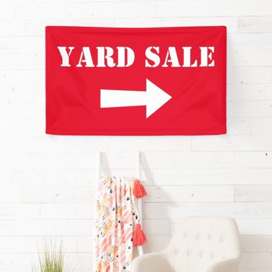 Garagenflohmarkt oder Ramschverkauf Banner (Insitu)