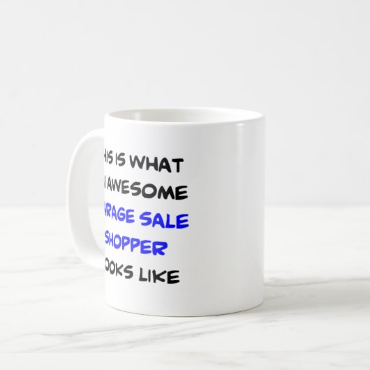 Garagenhändler, phantastisch kaffeetasse (Vorderseite Links)