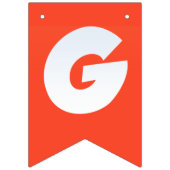 Garagenhändlerfahnen Wimpelkette (Dritte Fahne)