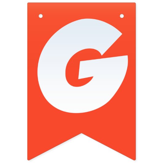 Garagenhändlerfahnen Wimpelkette (Dritte Fahne)