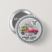 Garagenverkauf Button (Vorne & Hinten)