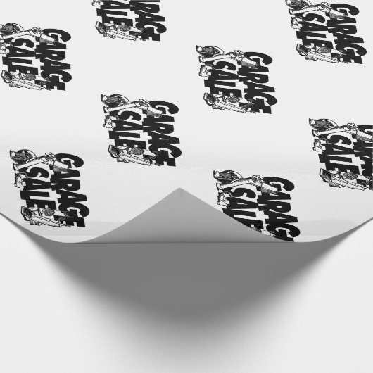 Garagenverkauf Geschenkpapier (Ecke)