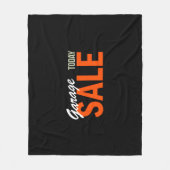 Garagenverkauf heute fleecedecke (Vorderseite)