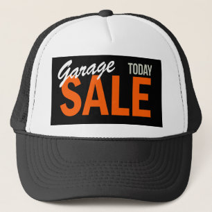 Garagenverkauf heute truckerkappe