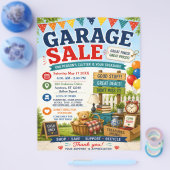 Garagenverkaufsflyer Flyer (Einzeln)