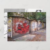 Garages Berlin Prenzlauer Berg Postkarte (Vorne/Hinten)