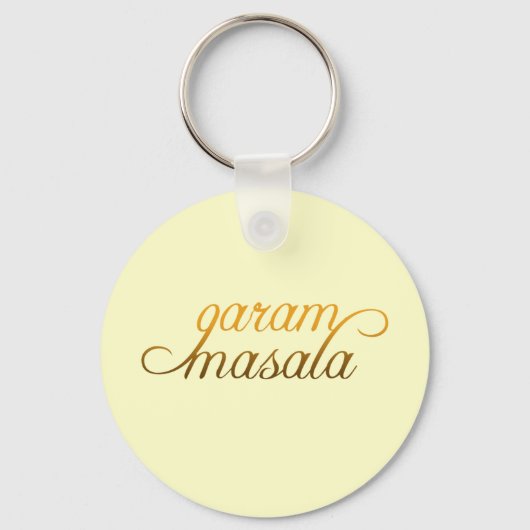 Garam Masala Schlüsselanhänger (Vorderseite)