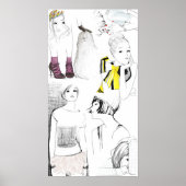 Garance Dore Sketch Poster (Vorne)