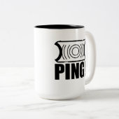 Garand en bloc Ping Tasse dunkles Image (VorderseiteRechts)