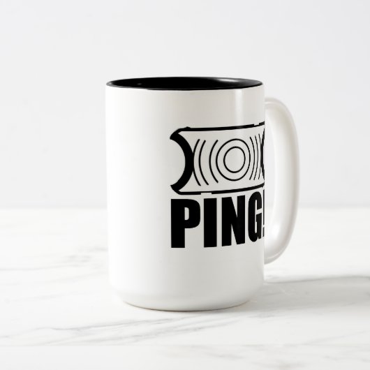 Garand en bloc Ping Tasse dunkles Image (VorderseiteRechts)