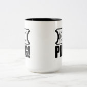 Garand en bloc Ping Tasse dunkles Image (Mittel)