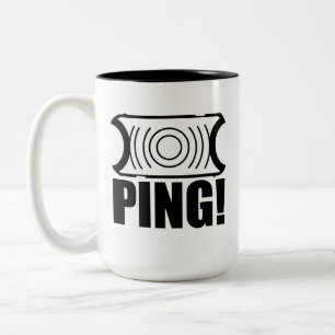 Garand en bloc Ping Tasse dunkles Image