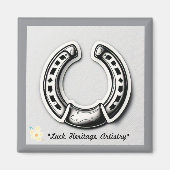 "Garantierter Schutz" Magnet (Vorne)