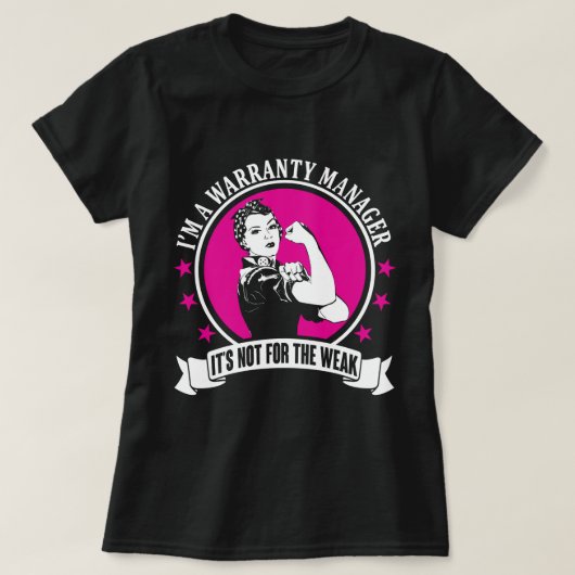 Garantieverwalter T-Shirt (Design vorne)