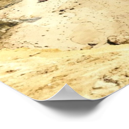 Garbage Beach-Sunset Cliffs Poster (Ecke)