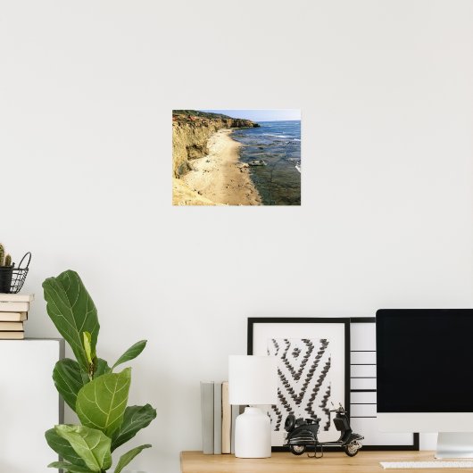 Garbage Beach-Sunset Cliffs Poster (Heimbüro)