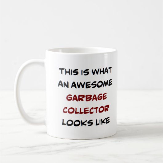 garbage collector, awesome kaffeetasse (Links)