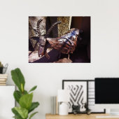 GARBAGE, DIE ZIEGEN DES SPOKANISCHEN PARKS ESSEN POSTER (Heimbüro)