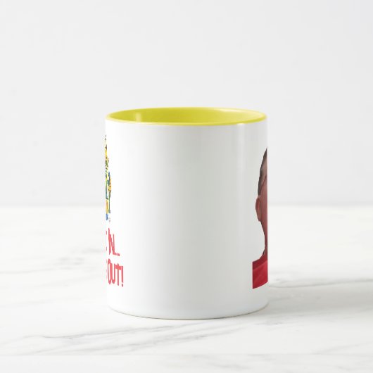 Garbage In . . . Garbage Out! Birthday Picture Tasse (Zentrum)