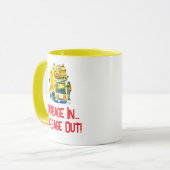 Garbage In . . . Garbage Out! Birthday Picture Tasse (Vorderseite Links)