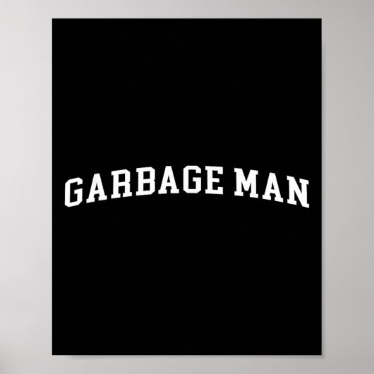 Garbage Man  Poster (Vorne)