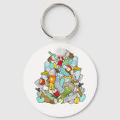 Garbage Pile Schlüsselanhänger (Vorderseite)