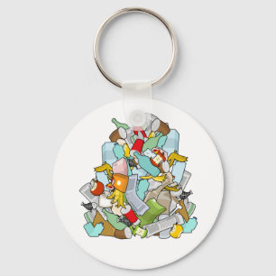 Garbage Pile Schlüsselanhänger