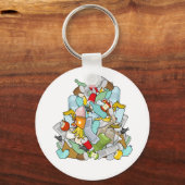 Garbage Pile Schlüsselanhänger (Vorderseite)