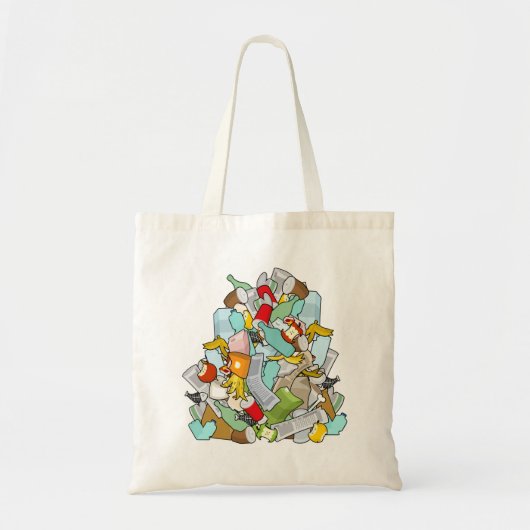Garbage Pile Tote Bag Tragetasche (Vorne)